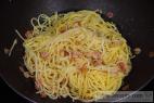 Recept Špagety carbonara - špagety - príprava