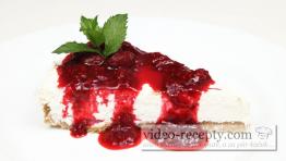 Cheesecake s malinami